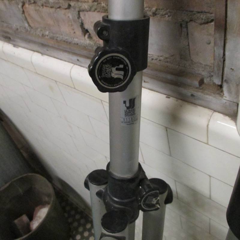 lot 10 image: (3) Ultimate Support Systems Light Stands