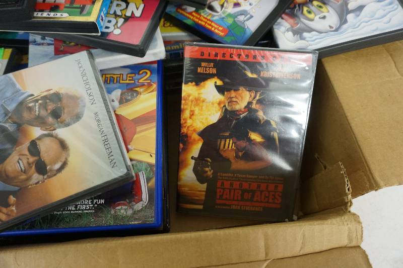 lot 121 image: Large Lot of DVD Movies In Assorted Titles