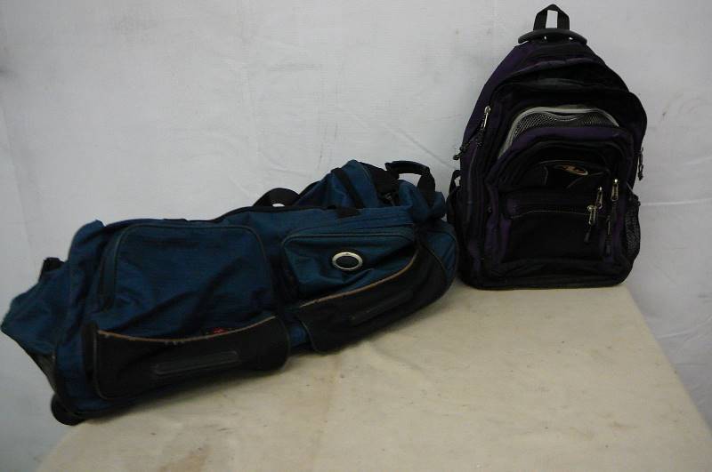 Duffle Bag With Wheels & Backpack With Wheels