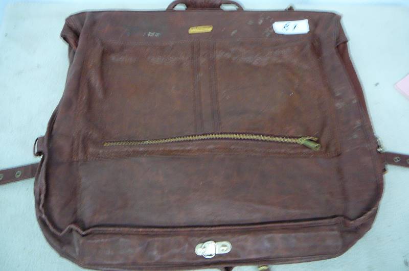 Leather Garment Bag