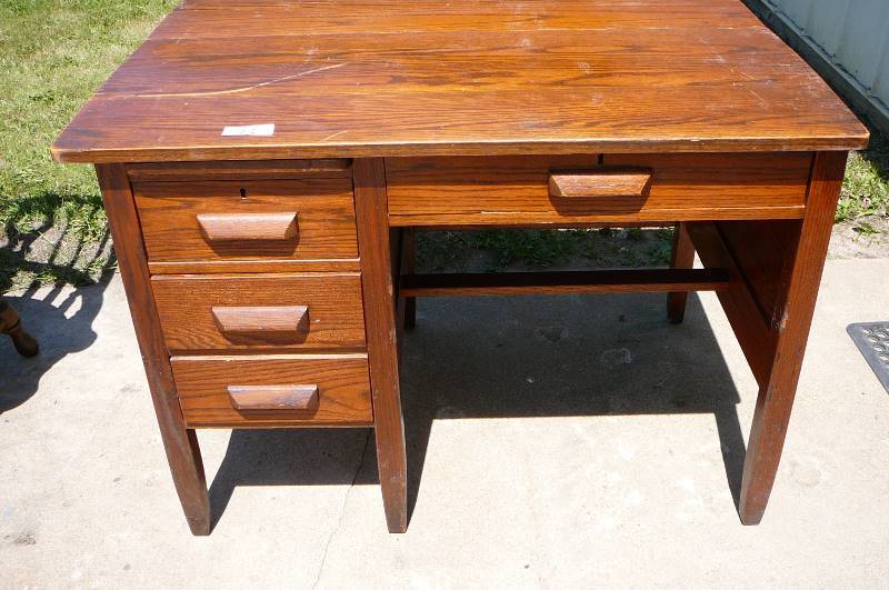Vintage Oak Desk