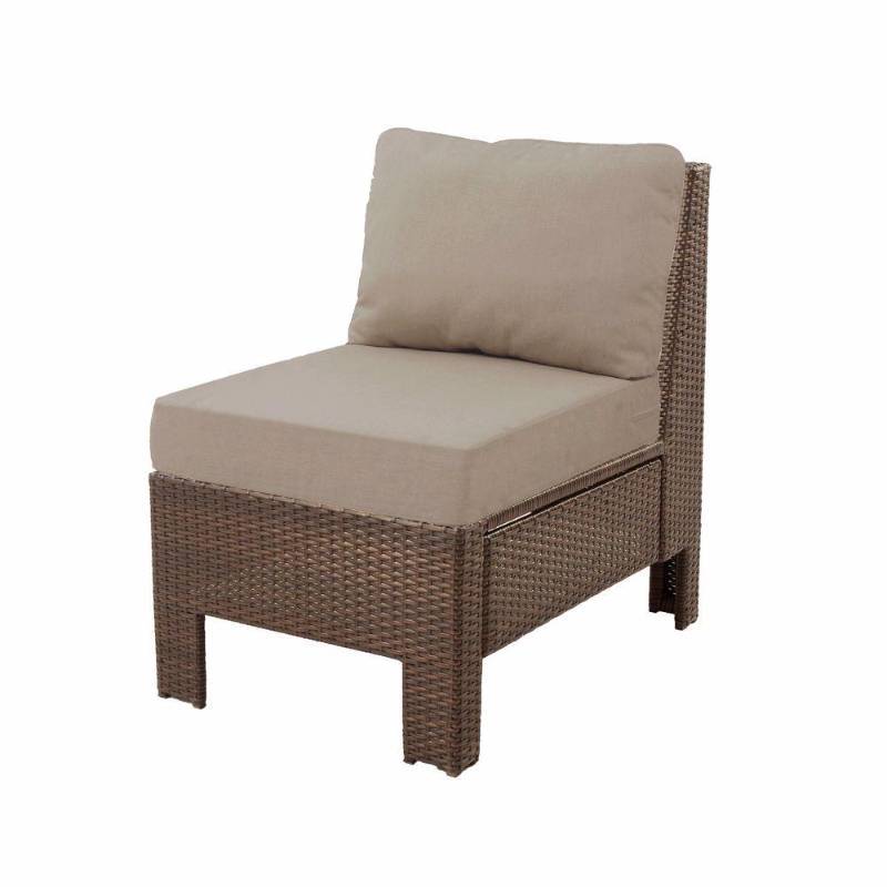 Hampton Bay Beverly Patio Sectional Middle Chair With Beverly