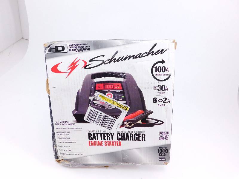lot 2 image: Schumacher SC8 Electric 100-Amp Engine Start Battery Charger