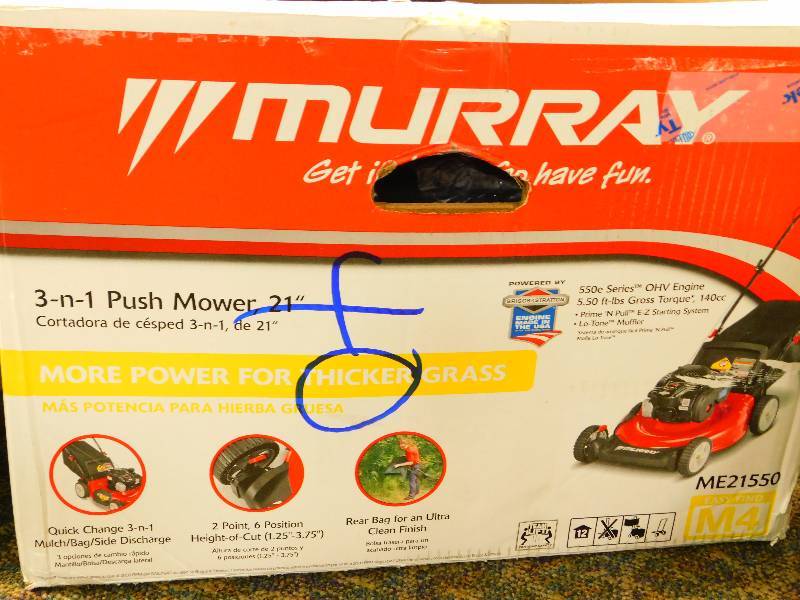 lot 34 image: Murray 21 3 in 1 Push Mower