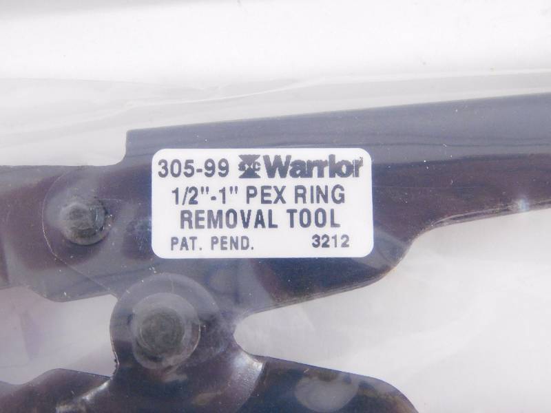 lot 30 image: 12-1 Pex Ring Removal Tool by SC Warrior