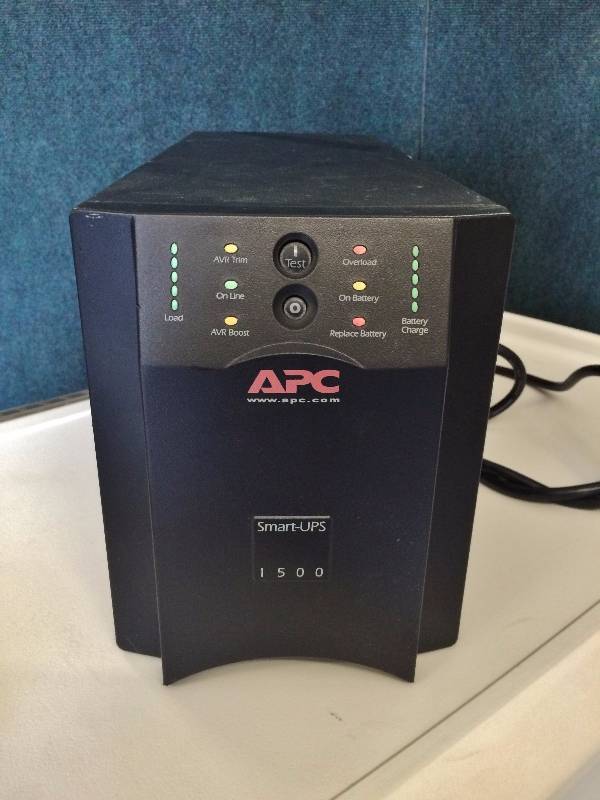 lot 2 image: Retails New $800 APC Smart-UPS (Uninterruptible Power Supply) SUA1500X93 1500 Server Battery Backup Surge Protector Electronics Computers Protection Power Shortage Crisis Emergency Energy Outage Storm Bad Weather Tornado Flood-Excellent Condition