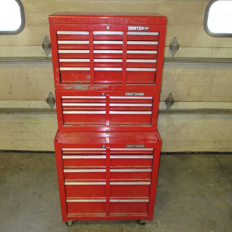 Craftsman 3 Section Toolbox