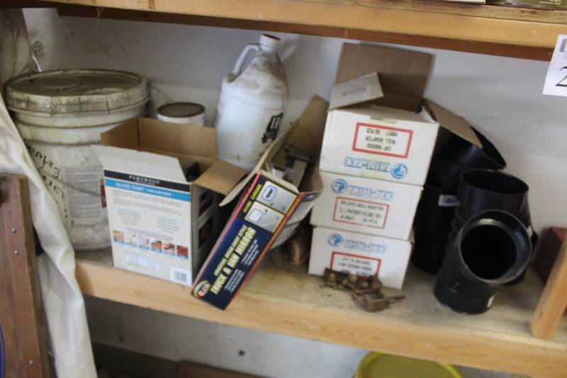 lot 28 image: Shelf Lot Includes Wood Filler, Splayed Bull Adapter