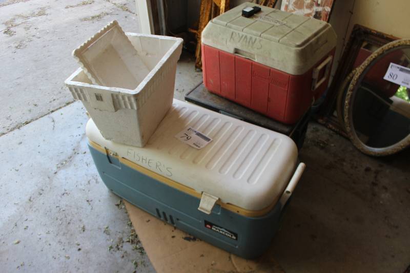 lot 79 image: Lot of (4) Ice Chests