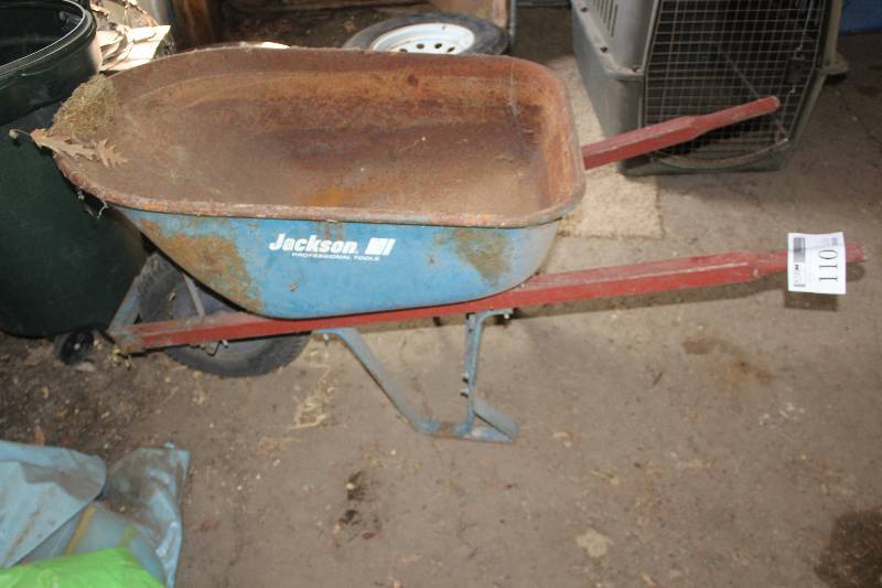 lot 110 image: Jackson III Metal Wheelbarrow