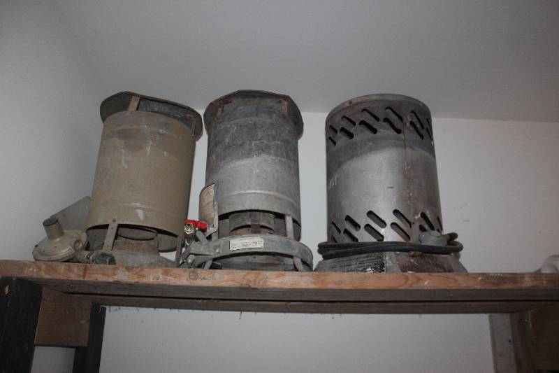 lot 148 image: Lot of (3) Propane Heaters