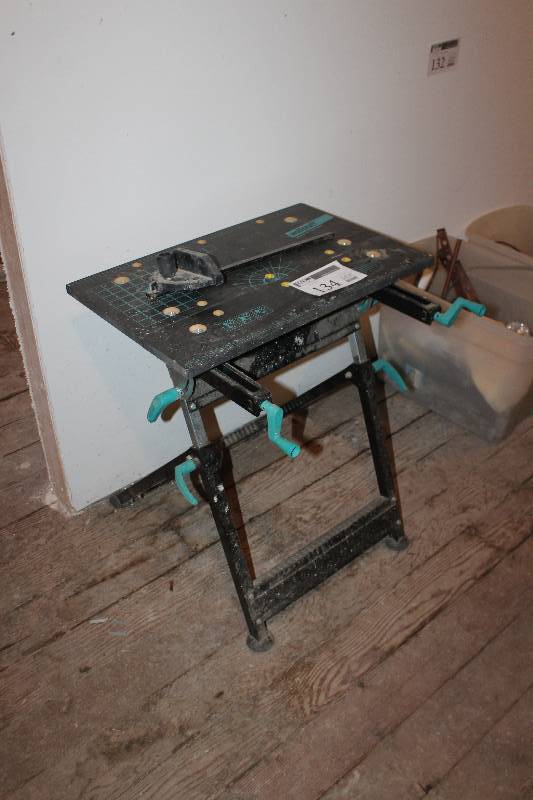 lot 134 image: Wolfcraft Carpenter Table