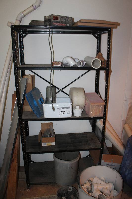 lot 170 image: 5-Shelf Shelving Rack