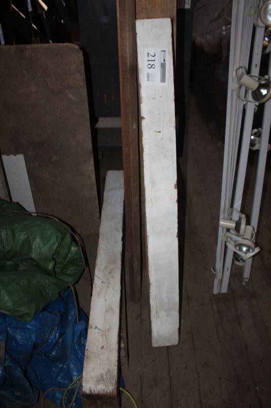 lot 218 image: Lot of (6) Lumber