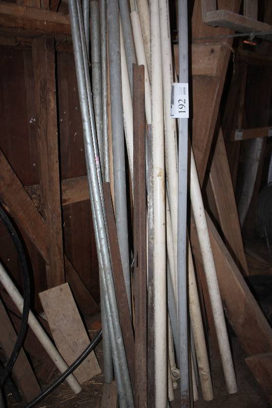 lot 192 image: Plastic, Metal Pipes