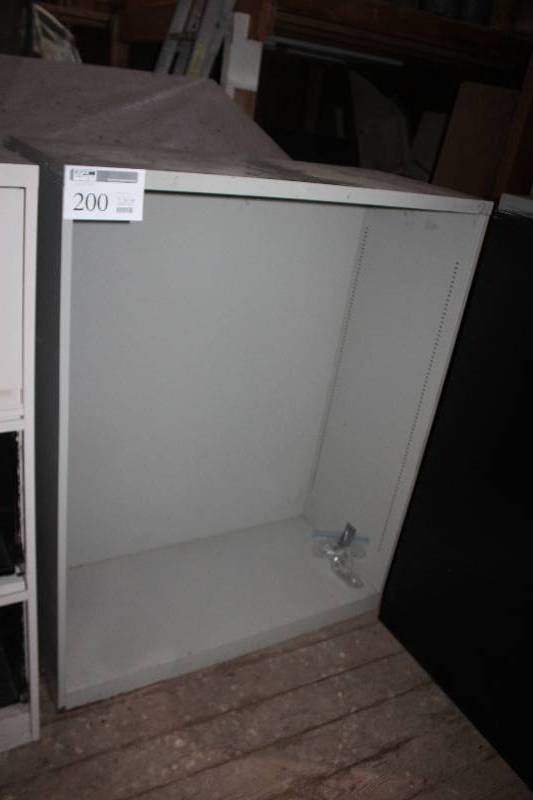 lot 200 image: Metal Office Cabinet
