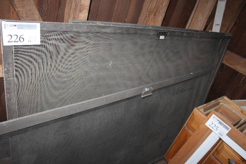 lot 226 image: Lot of (5) Screen Doors