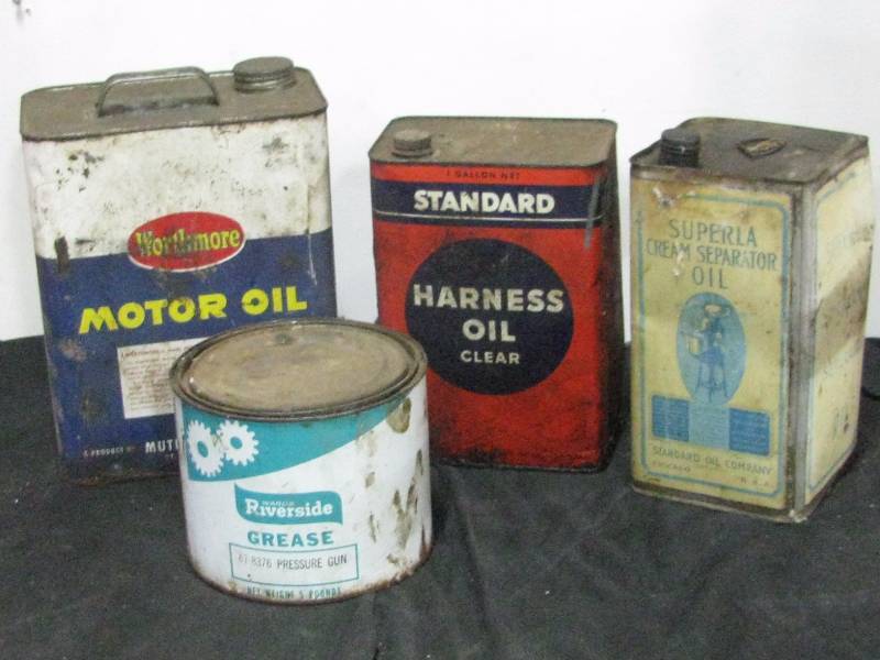 lot 76 image: Advertising Cans