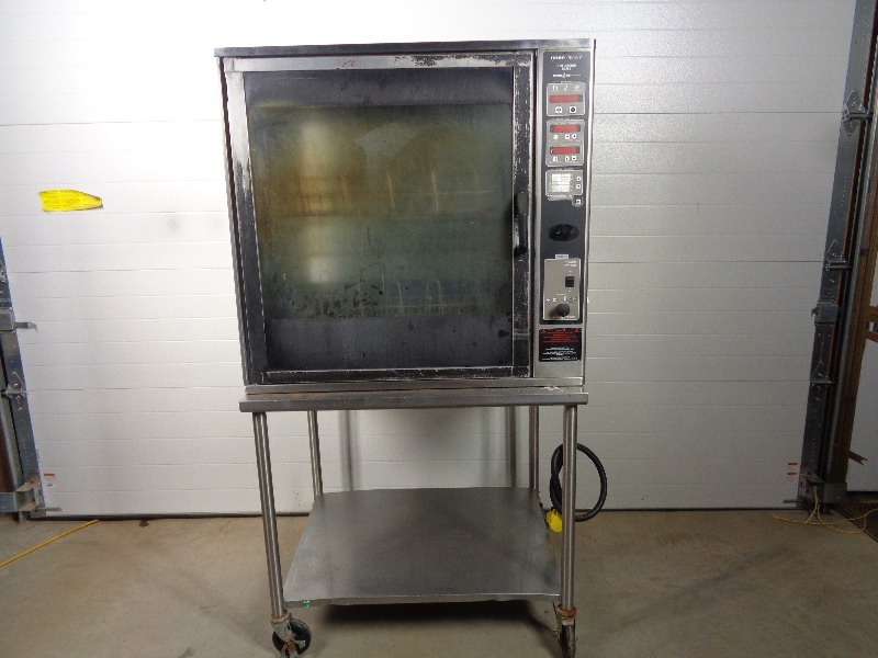 lot 29 image: Henny Penny SCR-8 Rotisserie on Stainless Stand