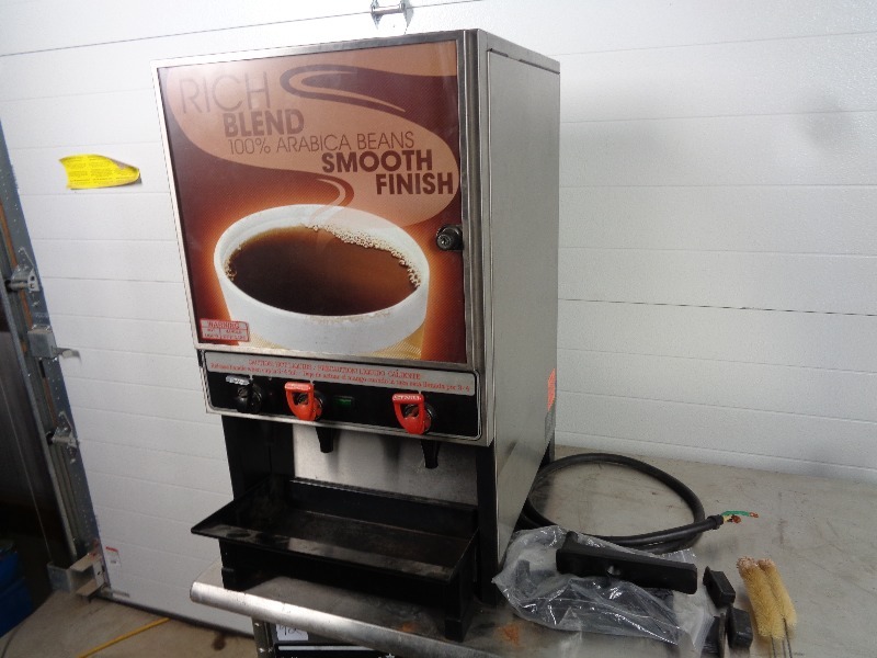 lot 46 image: Dagma Refrigerated 2 Flavor Coffee Dispenser