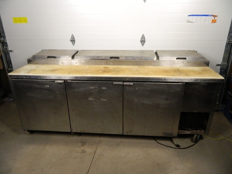 lot 67 image: True Refrigerated Prep Table