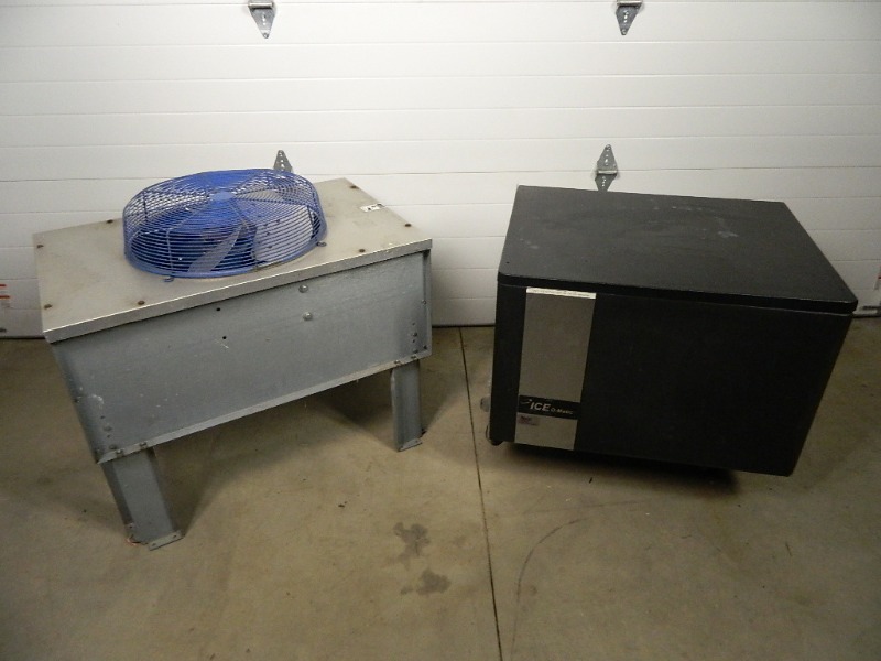 lot 74 image: Ice-O-Matic Ice Machine and Remote Condensor