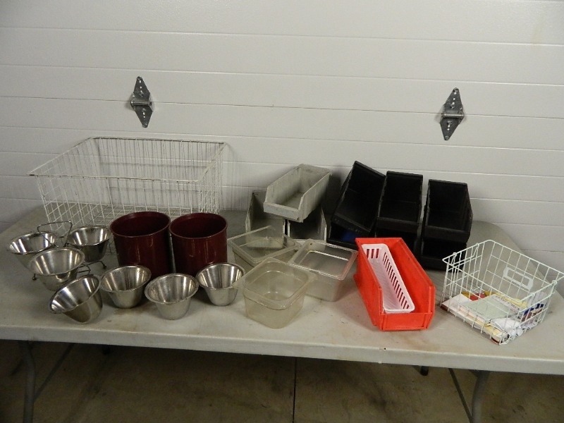 lot 121 image: Bins, Etc