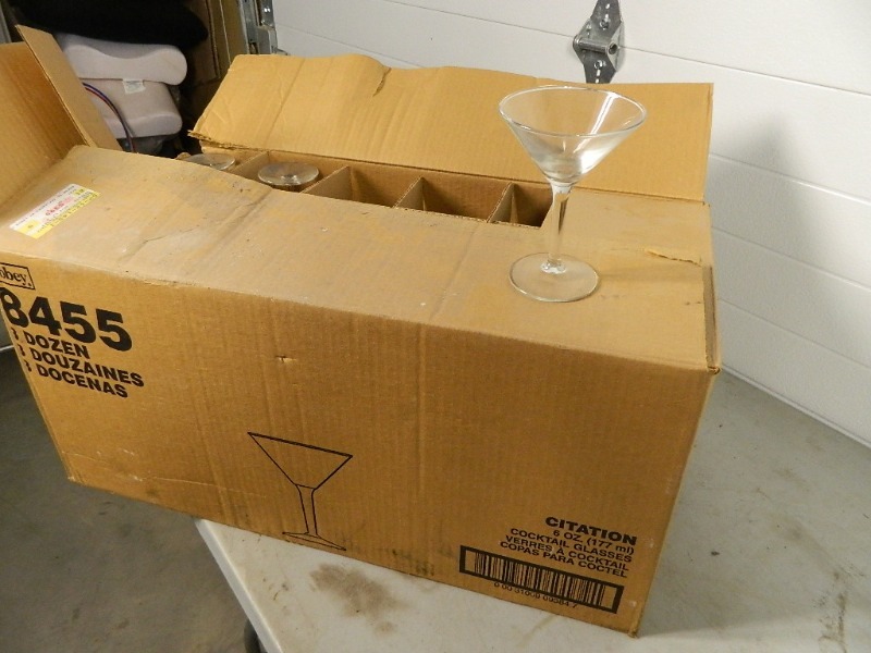 lot 161 image: 23 New Libbey Cocktail Glasses