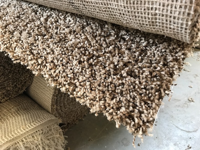 PARTIAL ROLL OF CARPET