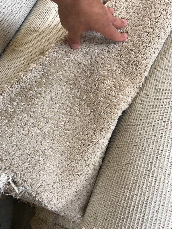 PARTIAL ROLL OF CARPET