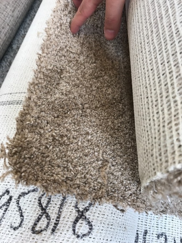 PARTIAL ROLL OF CARPET