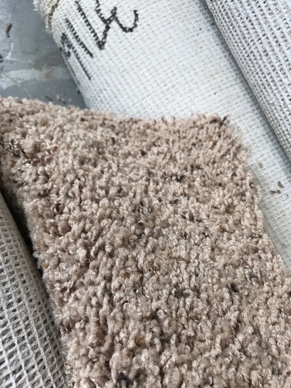 PARTIAL ROLL OF CARPET