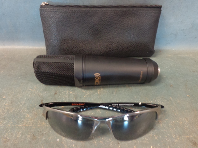 Microphone and Sunglasses