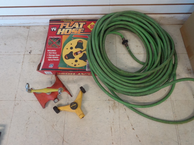 Garden hose and Sprinkers