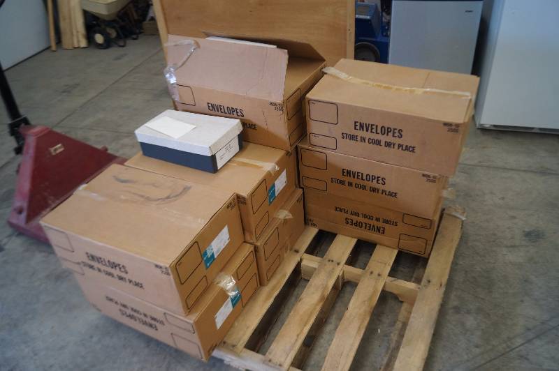 lot 8 image: Pallet of Envelopes