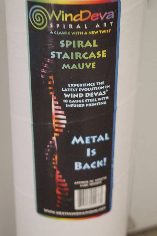 lot 13 image: Metal Spiral Wind Devas