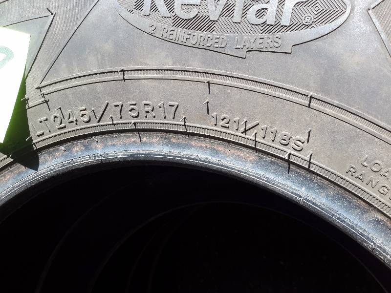 lot 23 image: 3, GOODYEAR, LT 24575R17  121118S