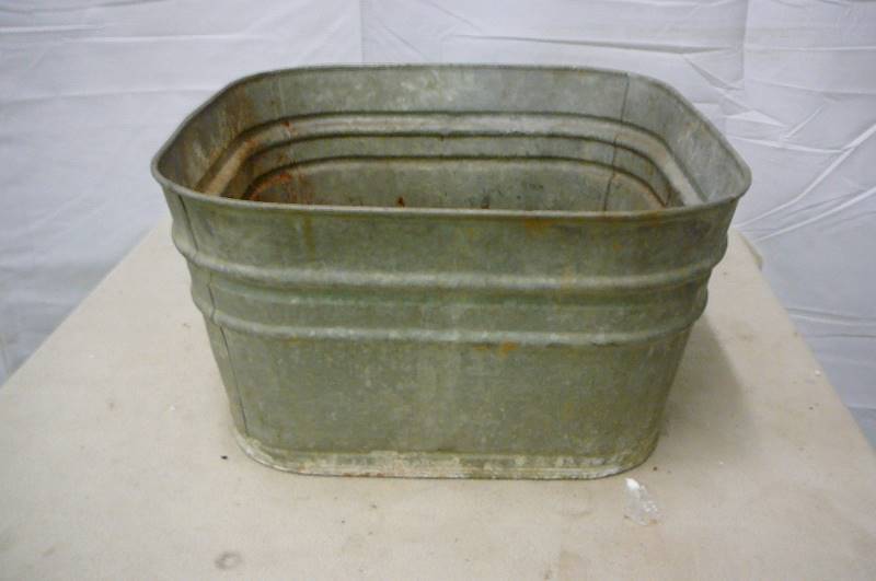 Galvanized Wash Tub