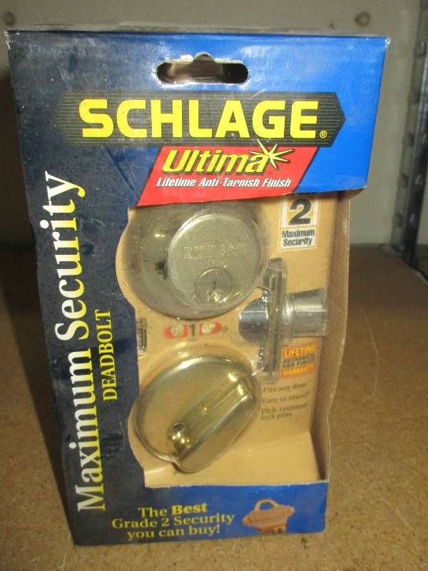 lot 50 image: schillage ultima dead bolt - anti tarnish