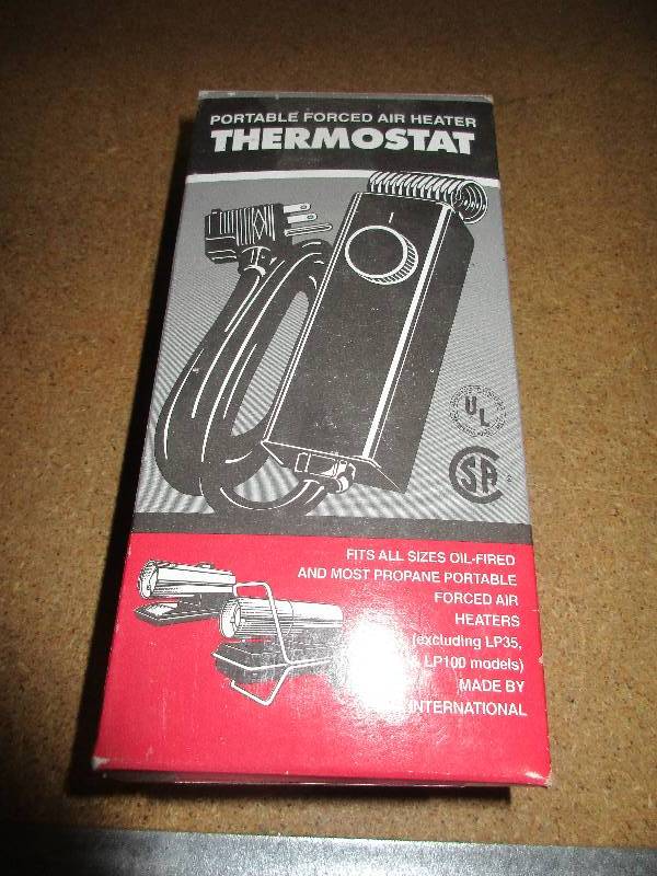 lot 56 image: thermostat for portable forced air heater