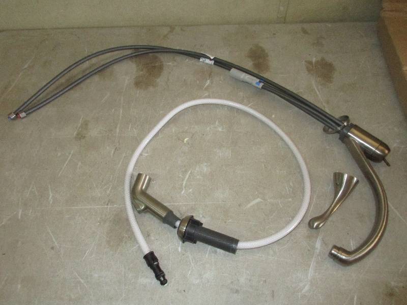 lot 83 image: kitchen faucet and sprayer