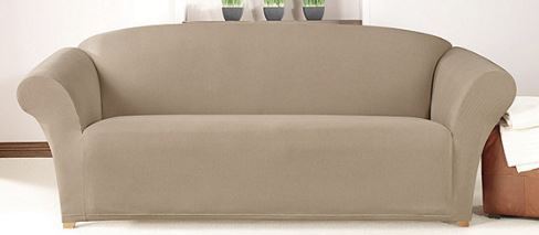 Lot of 2 - Sure Fit Simple Stretch Twill Sofa Slipcover