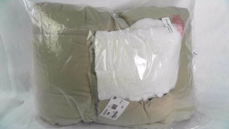 Kathy Ireland Microfiber Sherpa 3-Pc. Comforter Set - FullQueen