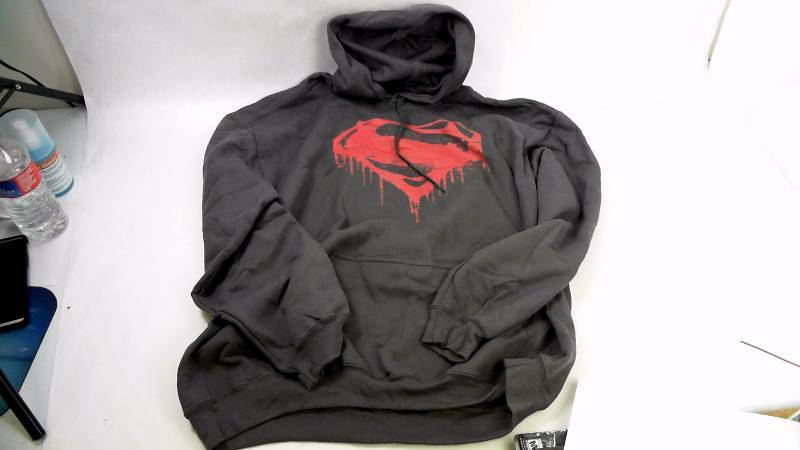 Trevco Mens Batman V Superman Hoodie - Splattered XL