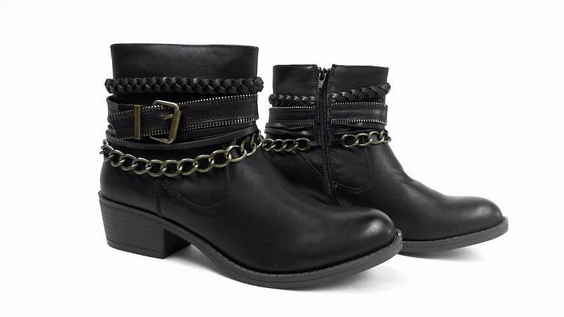 GC Shoes Womens Ranger Bootie - Black Size 10
