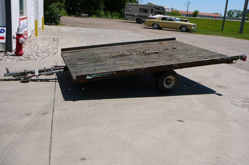 Snowmobile Tilt Trailer