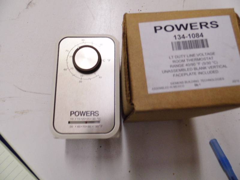 Powers Lt Duty Line Voltage Thermostat