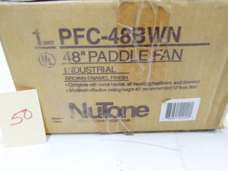 Nutone 48 Paddle Fan