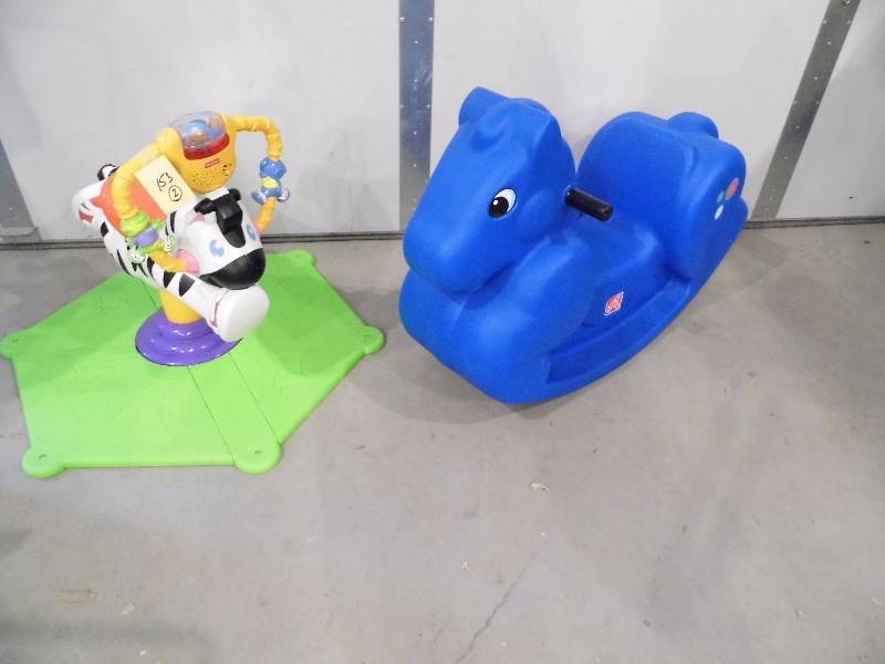 Bouncing Zebra - Rocking Horse