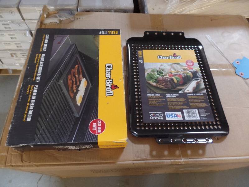 GRIDDLE AND VEGETABLE RACK